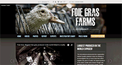 Desktop Screenshot of foiegrasfarms.org
